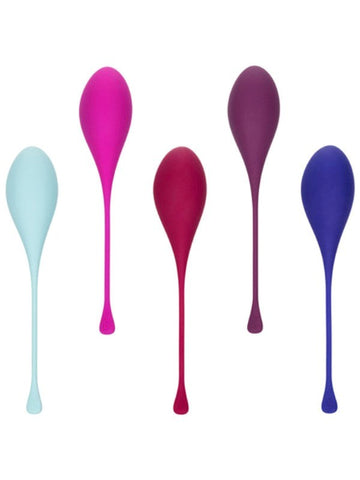 Kegel Training 5-Piece Set by California Exotics - Love Eggs and Kegel Exercisers