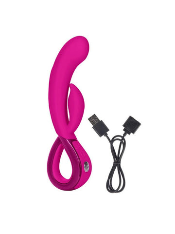 Key by Jopen Leia Pink Vibrator by CalExotics - Rabbit Vibrators