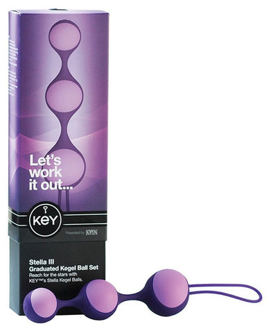 Key by Jopen Stella III Pink Vibrator by CalExotics - Love Eggs and Kegel Exercisers