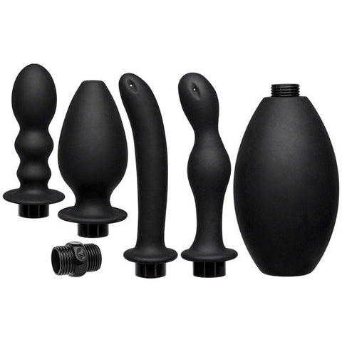 Kink Flow Full Flush Silicone Anal Douche by Doc Johnson - Sex Kits