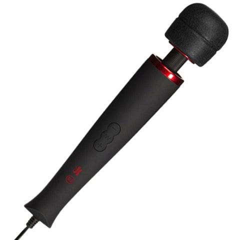Vibrating Silicone Kink Power Wand by Doc Johnson - Body Wands