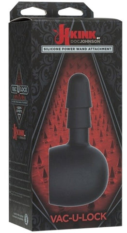 Kink Silicone Vac U Lock Wand Attachment by Doc Johnson - Body Wands