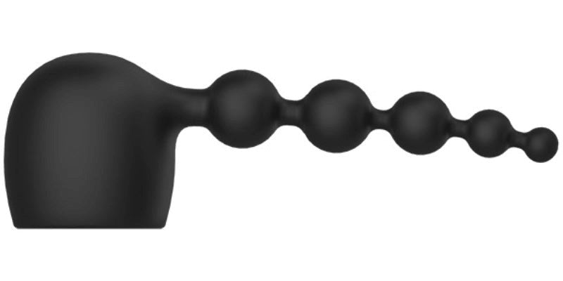 Kink Silicone Wand Attachment Anal Beads - - Body Wands