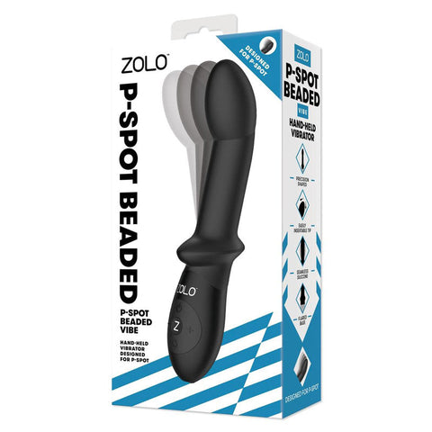Zolo P-Spot Beaded Prostate Vibrator by Xgen Products - Prostate Toys