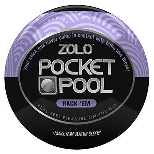 Zolo Pocket Pool Triangle 6 Pack - - Masturbators and Strokers