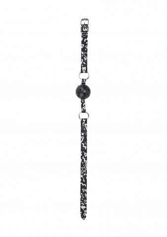 Street Art Fashion Breathable Ball Gag by Shots Toys - Bondage Gags and Bits
