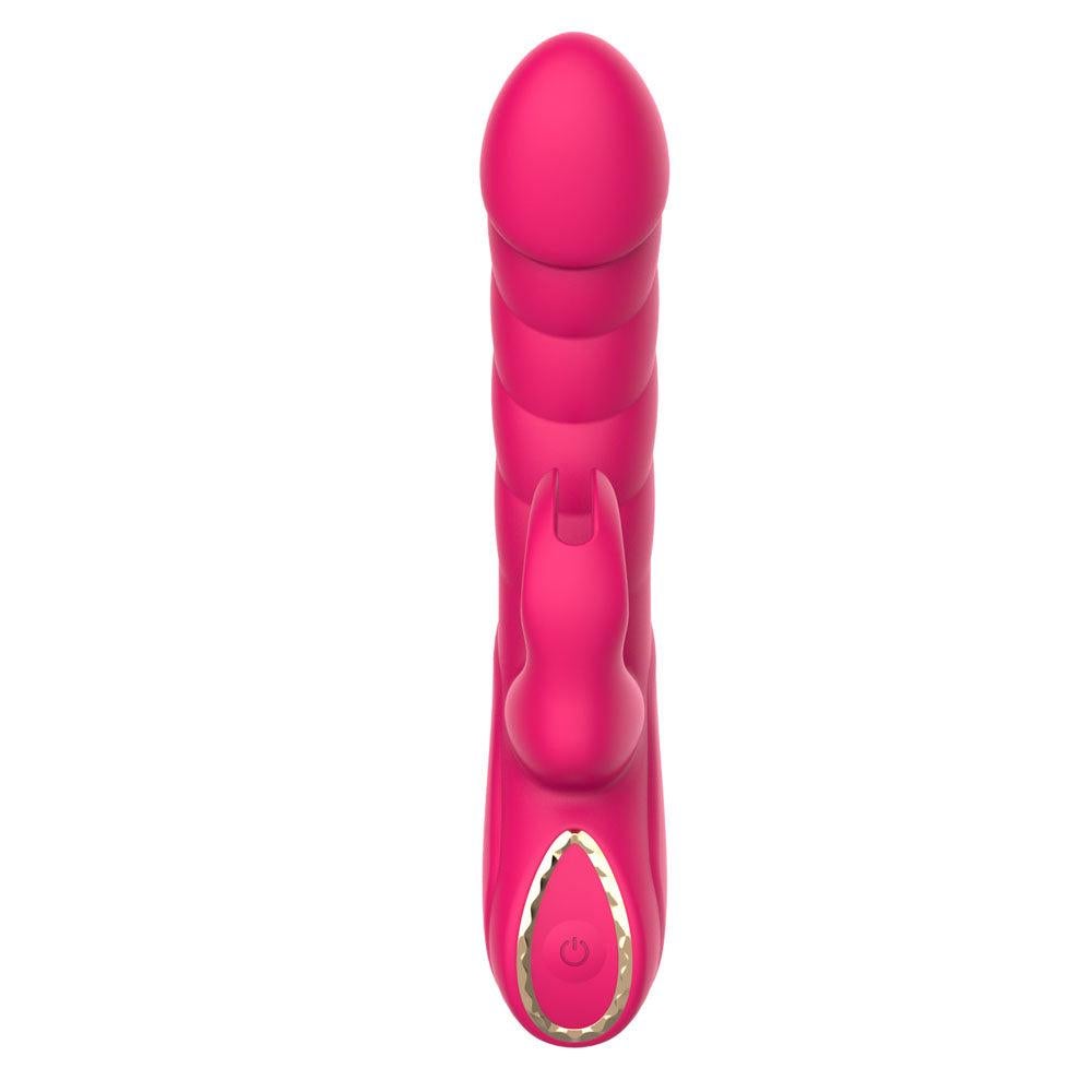 Party Up MONICA USB Rechargeable Rabbit Vibrator - Rabbit Vibrators