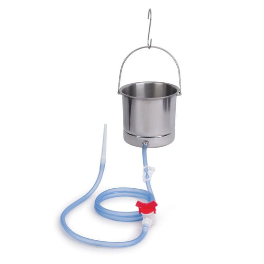 AquaClean Stainless Steel Bucket Mate Set Cleansing Kit - Enemas and Douches