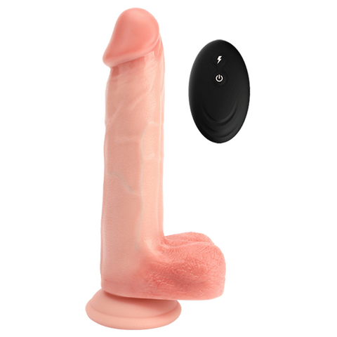 Remote Rechargeable Ozzy Vibrating Dildo by La Viva - Vibrating Dildos