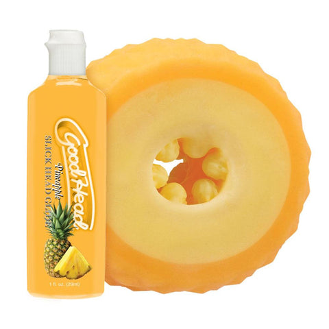 GoodHead Pineapple Blowjob Masturbator Set by Doc Johnson - Masturbators and Strokers