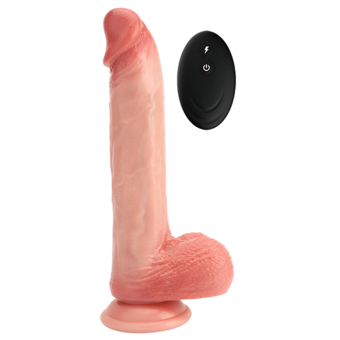 Remote Rechargeable Patrick Vibrating Dildo by La Viva - Vibrating Dildos
