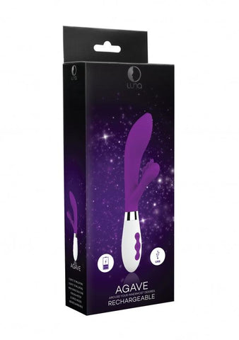 Luna Agave USB Rechargeable Flexible Rabbit Vibrator - Rabbit Vibrators