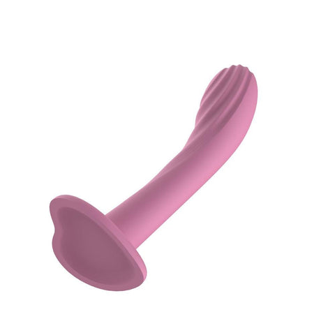 Liquid Silicone 18 Cm Textured Dildo by Passion Play - Realistic Dildos