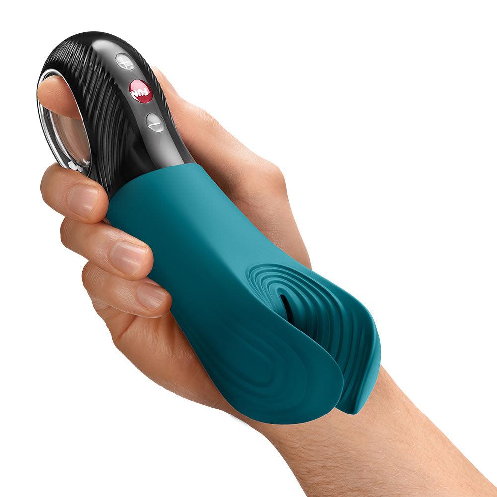 Fun Factory MANTA Rechargeable Unisex Vibrating Masturbator - Masturbators and Strokers