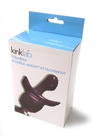 KinkLab VibeRite Double Agent Attachment - - Vibrator Accessories