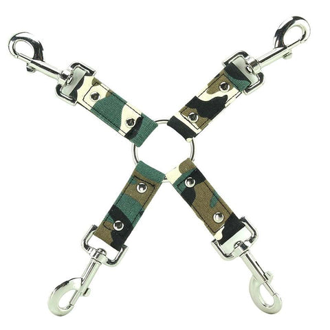 Kinky Hogtie Camo Bondage Restraints by NS Novelties - Cuffs and Restraints