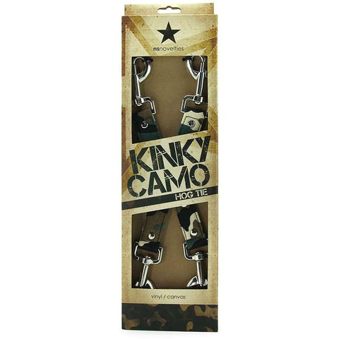 Kinky Hogtie Camo Bondage Restraints by NS Novelties - Cuffs and Restraints