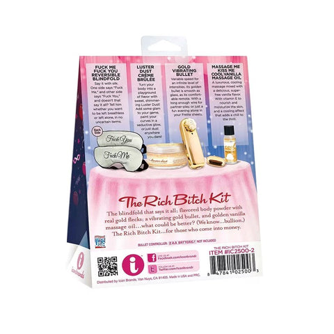 Kitsch Kits Rich Bitch Pleasure Kit by Icon Brands - Sex Kits