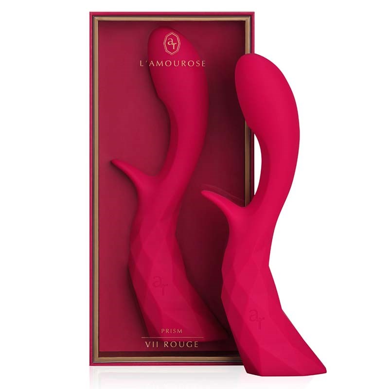 L'Amourose Prism VII Rouge - - Rabbit Vibrators