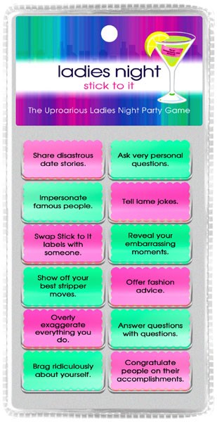 Ladies Night Stick To It - - Bachelorette and Bucks