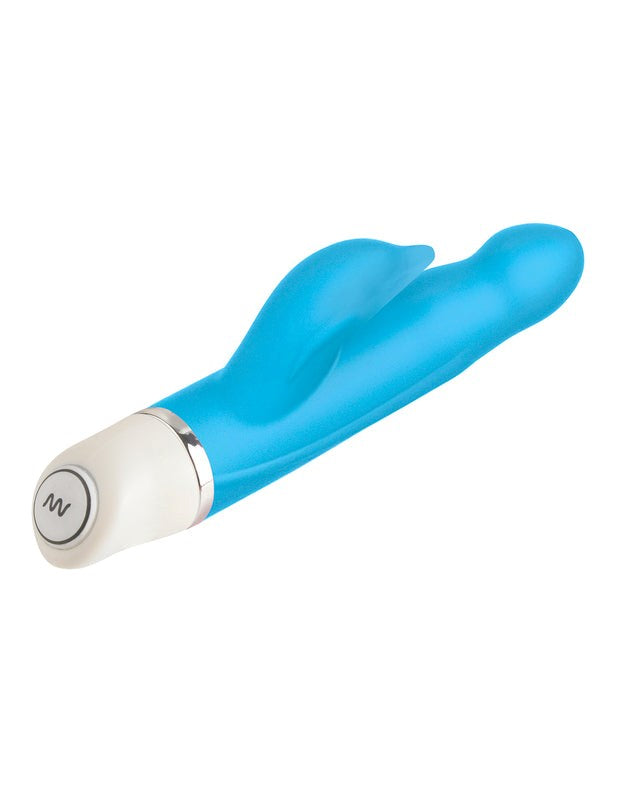 Le Reve Silicone Sweeties Dolphin Blue - - Rabbit Vibrators