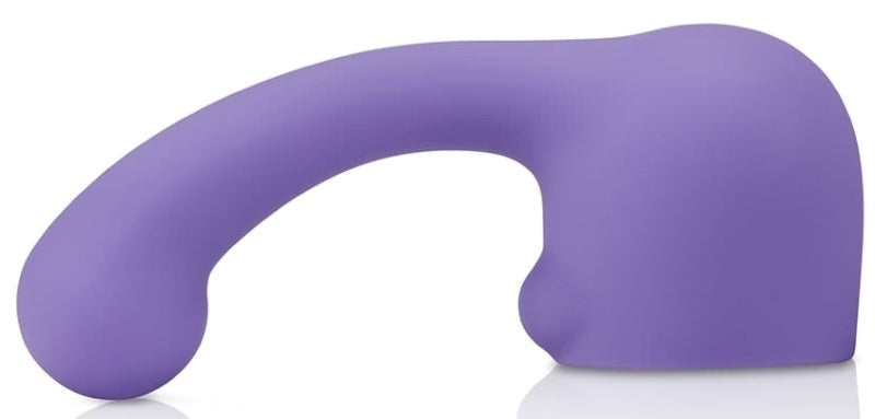 Le Wand Petite Curve Weighted Silicone Attachment Violet - - Vibrator Accessories