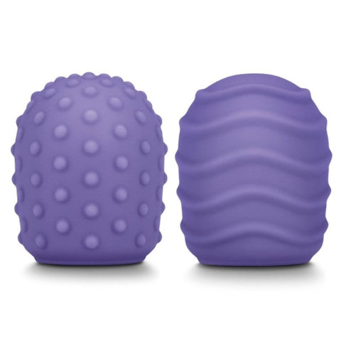 Petite Silicone Texture Covers Violet by Le Wand - Body Wands