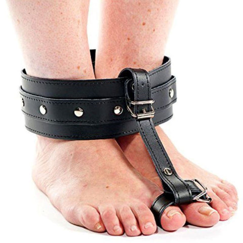 Luxurious Leather Ankle & Toe Restraint by BDStyle - Cuffs and Restraints