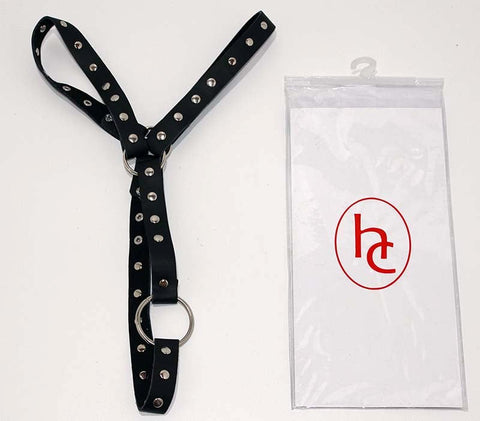 Leather Waist Harness With Cockring by Hell's Couture - Cuffs and Restraints