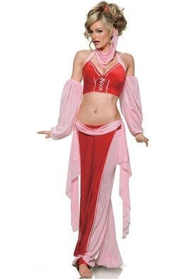 Leg Avenue Genie in A Bottle Costume - - Fancy Dress Ups