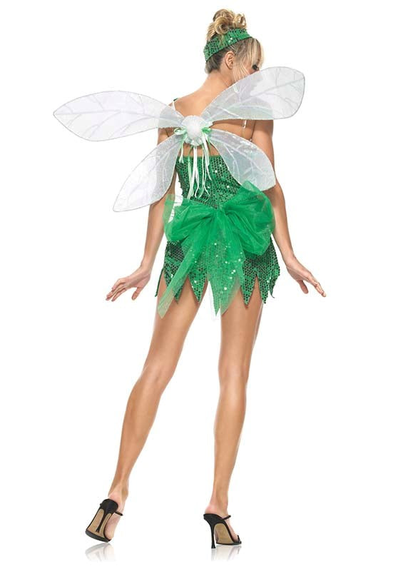 Leg Avenue Sequined Sprite Costume - - Fancy Dress Ups