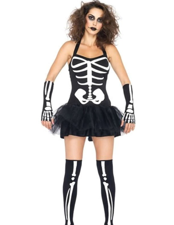 LEG AVENUE SEXY SKELETON - - Fancy Dress Ups