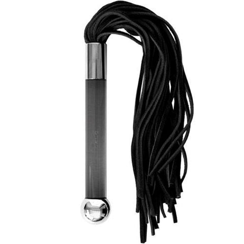 Sensua Suede Whip Stainless Steel by Lelo - Whips And Crops