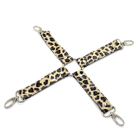 Captivating Leopard Print BDSM Pleasure Set by BDStyle - Bondage Kits