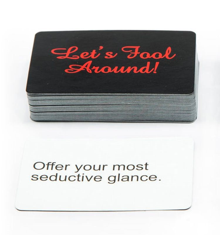 Let's Fool Around Card Game - - Sex Games, Coupons and Tricks