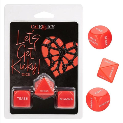 Let's Get Kinky Dice by California Exotics - Sex Games, Coupons and Tricks