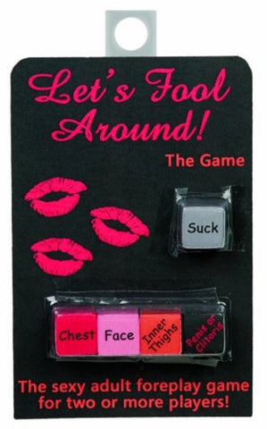 Lets Fool Around Dice Game by Kheper Games - Sex Games, Coupons and Tricks