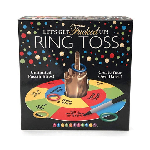 Lets Get Fucked Up Ring Toss Adult Party Game - Sex Games, Coupons and Tricks