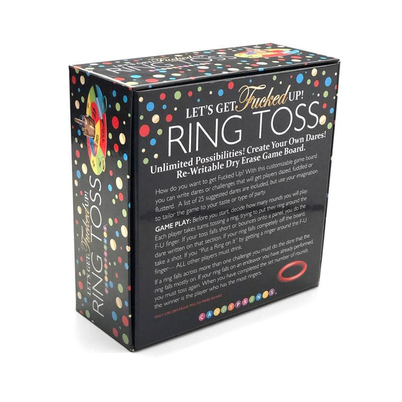 Lets Get Fucked Up Ring Toss - - Sex Games, Coupons and Tricks