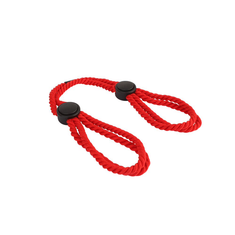 Chisa Bondage Cotton Wrist and Ankle Cuffs - Cuffs And Restraints