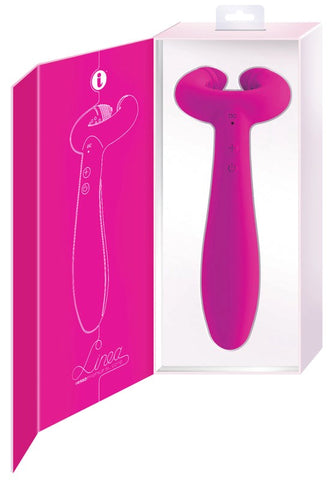 Linea Versa Rechargeable Pink by Icon Brands - Rabbit Vibrators