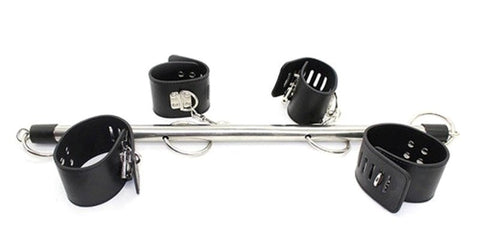 Locking Wrist and Ankle Spreader Bar by BDStyle - Spreaders and Hangers