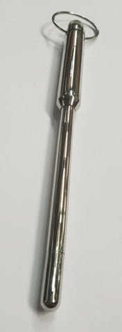 Loretta Vibrating Steel Urethral Wand by Hell's Couture - Penis Plugs