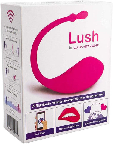 Lush Bluetooth Remote Control G Spot Vibrator by Lovense - Remote Control Vibrators