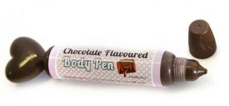 Lover's Chocolate Body Pen - - Sex Games, Coupons and Tricks