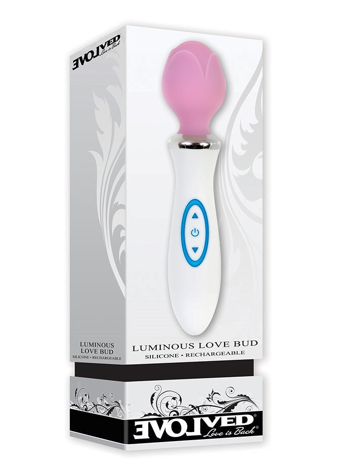 Luminous Love Bud Rechargeable Wand - - Waterproof Vibrators