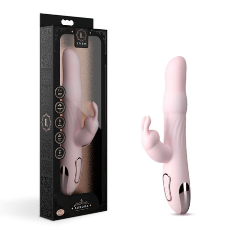 Lush Aurora Dual-Function Rabbit Vibrator - Rabbit Vibrators