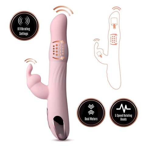 Lush Aurora Dual-Function Rabbit Vibrator - Rabbit Vibrators