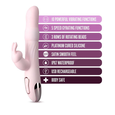 Lush Aurora Dual-Function Rabbit Vibrator - Rabbit Vibrators