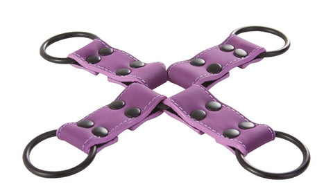 Lust Bondage Hogtie Purple by NS Novelties - Cuffs and Restraints